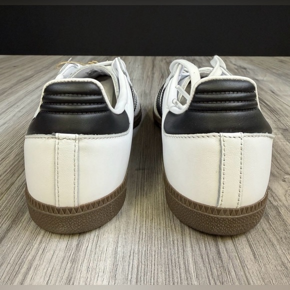 adidas Womens Samba OG Shoes IG9030 Classic Sneaker | White Black Granite | 8 US - Picture 4 of 13